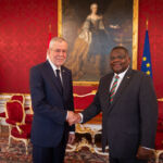 1. H.E Alexander Van der Bellen, President of the Republic of Austria received Letters of Credence from H.E Robinson Njeru Githae, Ambassador of the Republic of Kenya on 28th November 2019, at the Presidential Palace in Vienna. 1. H.E Alexander Van der Bellen, President of the Republic of Austria received Letters of Credence from H.E Robinson Njeru Githae, Ambassador of the Republic of Kenya on 28th November 2019, at the Presidential Palace in Vienna.
